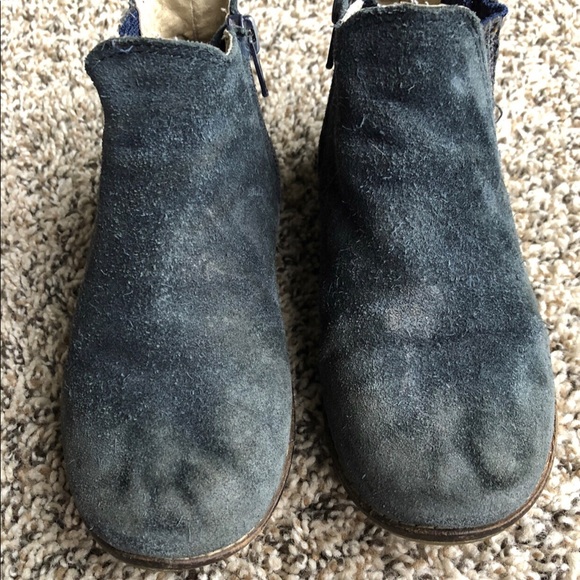 Mini Boden Navy Suede Chelsea Boots 28 (11) - Picture 4 of 7